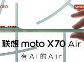 Lenovo Motoroola Moto X70 Air Teaser