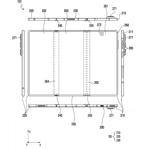 Samsung Galaxy Z Trifold Patent Kipris Via Galaxyclub 1