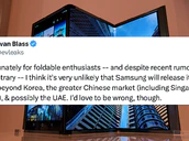 Evleaks Mentions Samsung Galaxy Trifold Release