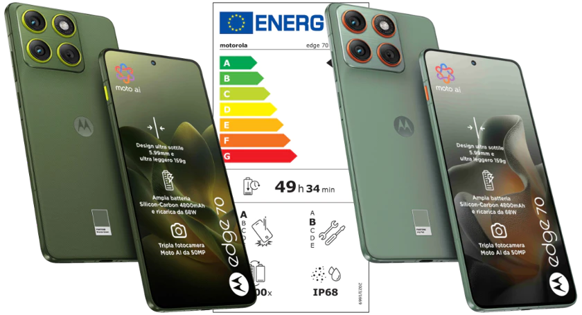 Motorola edge 70 pantone colors exclusive by nieuwemobiel