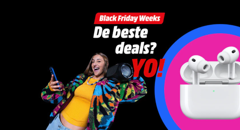 Mediamarkt black friday airpods pro3
