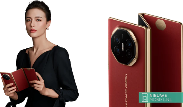 Huawei Mate XT Ultimate being folded