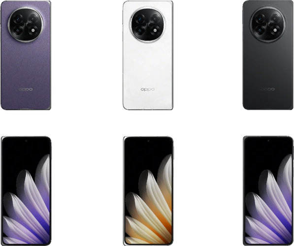 Oppo Find N5 back and front by @evleaks