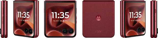 Motorola razr 60 Ultra in Red