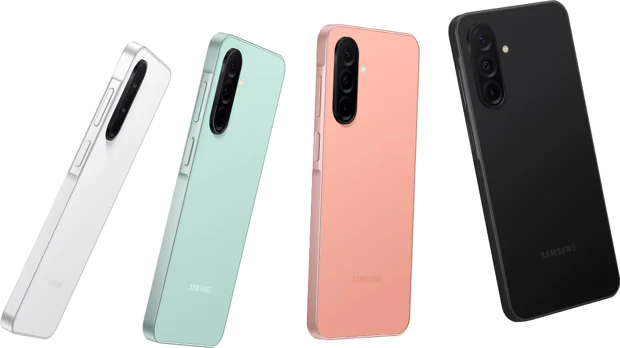 Samsung Galaxy A26 shown in four colors