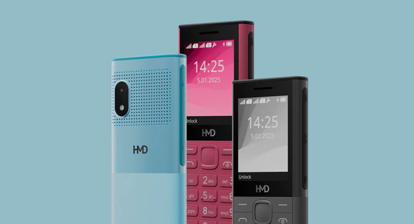 Hmd featurephones announced during mwc 2025 in barcelona