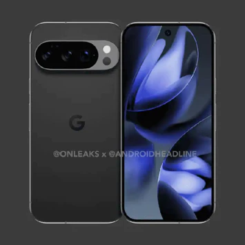 Google Pixel 10 Pro render by @Onleaks and AndroidHeadlines