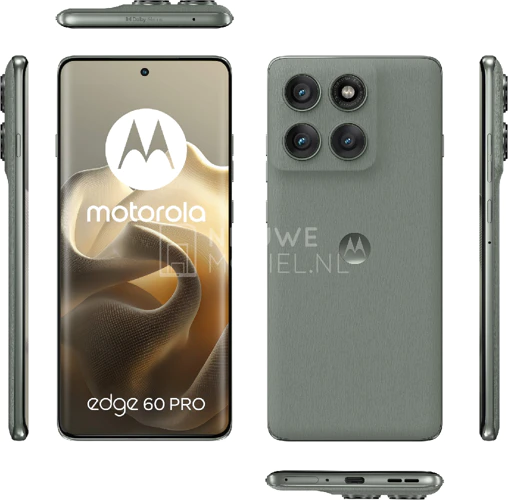 Motorola edge 60 pro from all sides exclusive by NieuweMobiel.NL