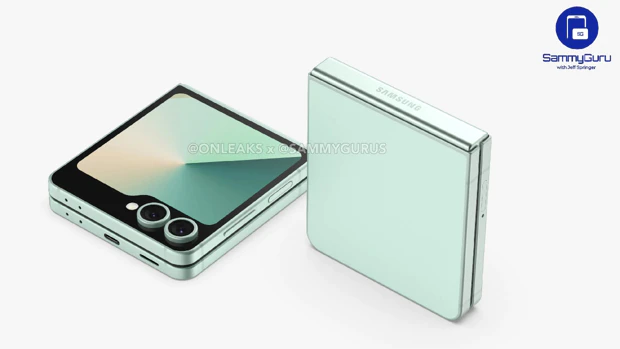Samsung Galaxy Z Flip 7 FE first renders from @Onleaks