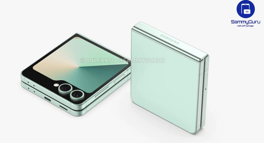 Samsung galaxy z flip7 fan edition first renders sammyguru