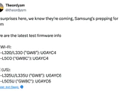 Theordysm Tweet Mentions Samsung Watch 8