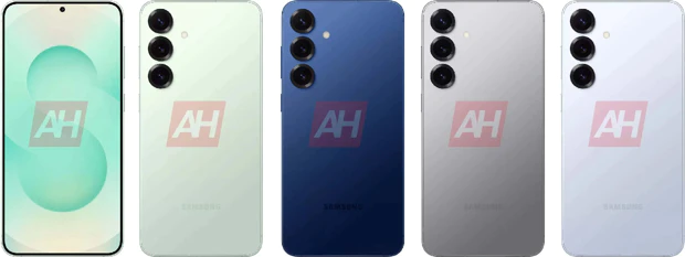 Samsung Galaxy S25 Plus full renders