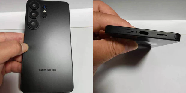 Samsung Galaxy S26 Ultra in het zwart met vernieuwd design met meer rondingen Samsung Galaxy S26 Ultra in het zwart met vernieuwd design met meer rondingen