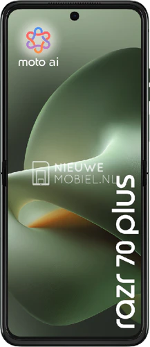 Motorola Razr 70 Plus en verde Mountain View