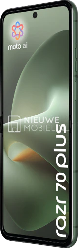 Motorola Razr 70 Plus en verde Mountain View