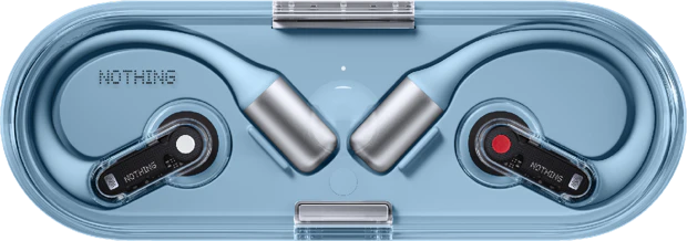 Nothing Ear (open) Blue Case Nothing Ear Open Blue In Case