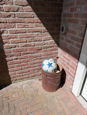 Voorbeeld camerafoto Google Pixel 10 Pro - voetbal