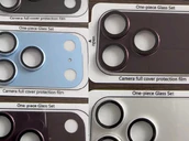 Gelekte iphone 18 pro camera lens protector via yeux1122