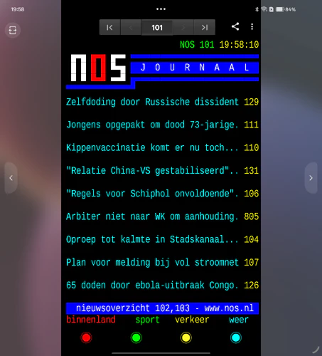 Oppo Find N6 screenshots binnenste scherm - app weergavegrootte