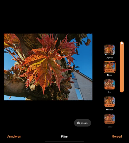 Screenshot Oppo Find N6 camera-app en galerij