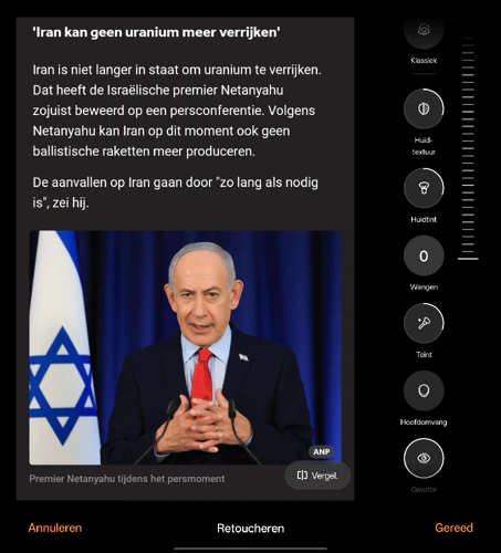 Screenshot Oppo Find N6 camera-app en galerij