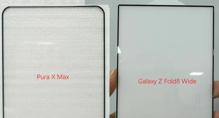 Samsung galaxy z fold 8 wide screenprotector via iceuniverser