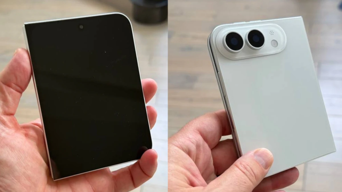 New photos show foldable Apple iPhone Ultra: available only in white?
