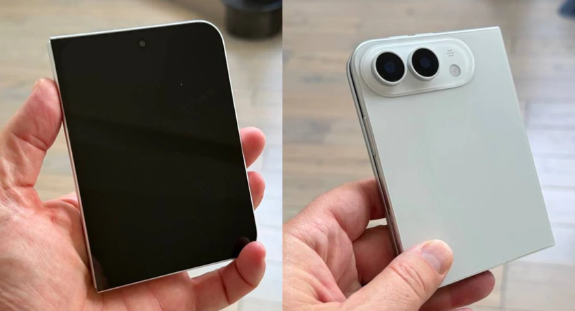 Apple iphone ultra foldable real life dummy pictures via jonrettinger