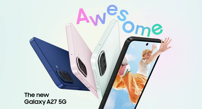 Samsung galaxy a27 awesome press material
