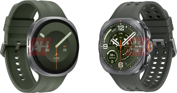 Samsung Galaxy Watch 9 en Watch Ultra 2 render Samsung Galaxy Watch 9 en Watch Ultra 2 render