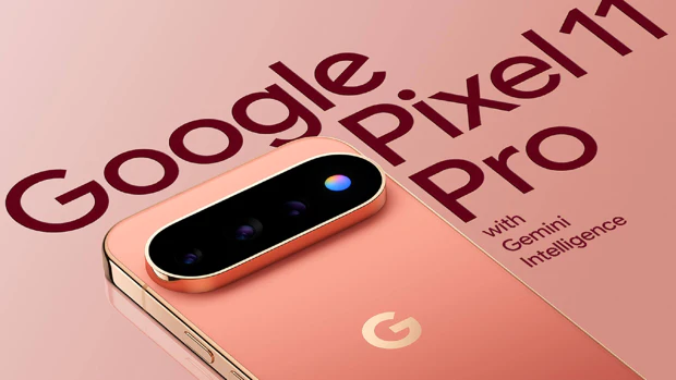 Google Pixel 11 Pro with HiLight notification lighting around the camera flash
