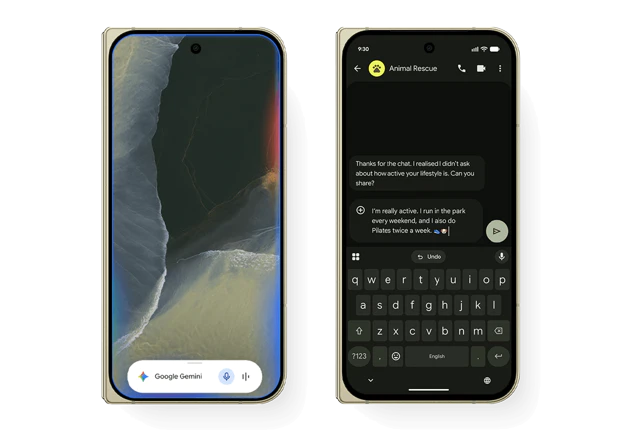 Google Pixel 11 Pro Fold unfolded in new green version