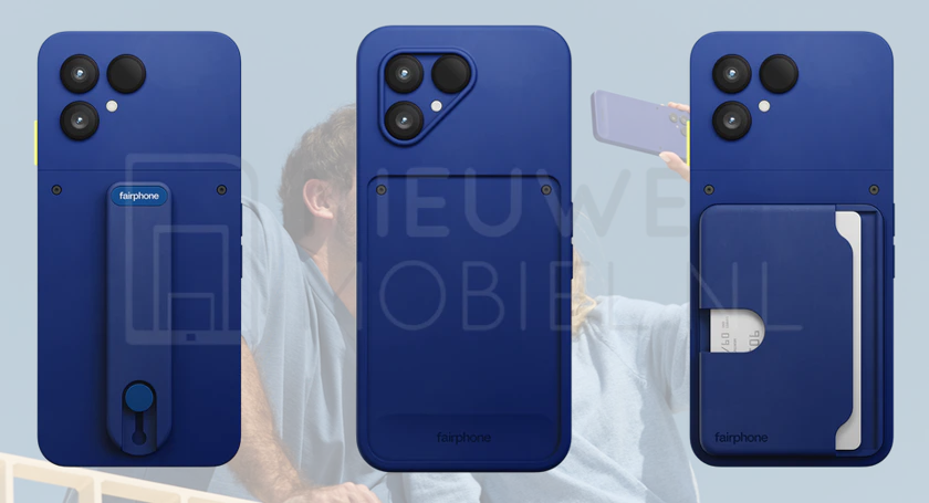 Fairphone gen 6 plus in cobalt blauw gelekt door nieuwemobiel