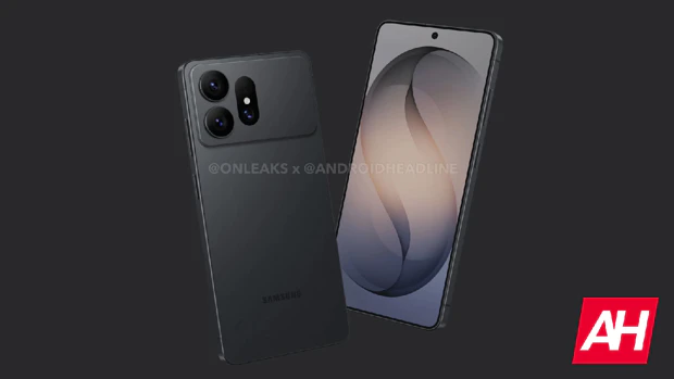 Samsung Galaxy S27 Ultra CAD-render Samsung Galaxy S27 Ultra CAD-render voor- en achterkant in het zwart