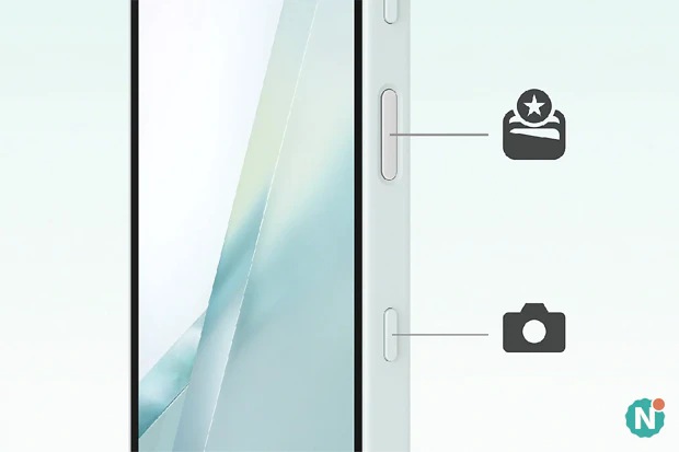 Sony Xperia 10 VIII verbeterde betaalmethode Sony Xperia 10 VIII betaalknop