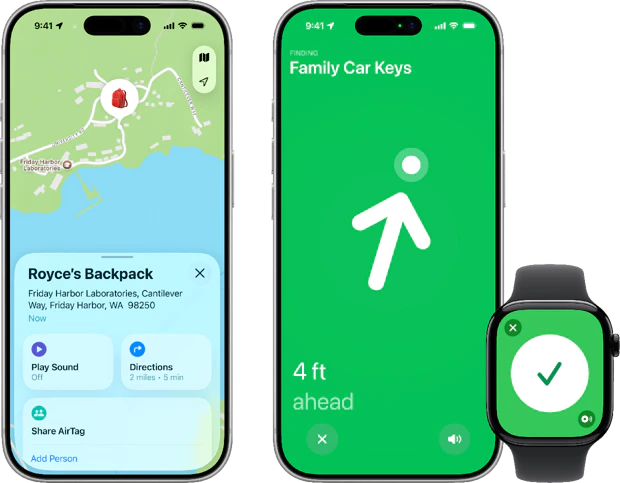 Apple's nieuwe AirTag met groter zoekgebied en luidere speaker