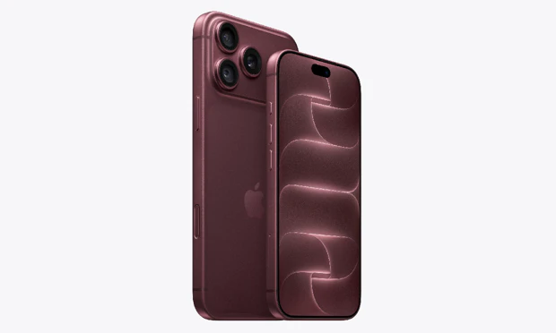 Apple iPhone 18 Pro in Burgundy next to the iPhone 18 Pro Max Apple iPhone 18 Pro in Burgundy next to the iPhone 18 Pro Max