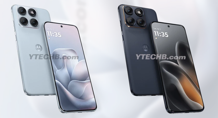 Motorola edge 70 fusion eerste renders door ytechb
