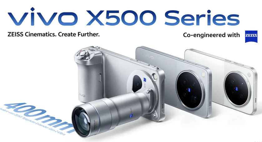 Vivo x500 serie europese lancering