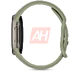Leaked press images of the Fitbit Edge fitness tracker in Canyon salmon pink, Olive green and Obsidian black