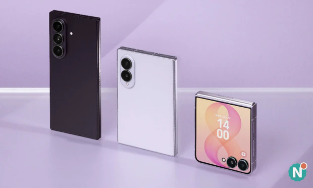 Samsung Galaxy Z Fold 8-serie en Z Flip 8 Samsung Galaxy Z Fold 8-serie en Z Flip 8 naast elkaar