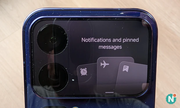Features of the rear screen of the Xiaomi 18 Pro