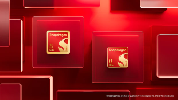 Snapdragon 8 Elite Extreme Gen 6 and 8 Elite Gen 6 promotional image Promotional images of the Snapdragon 8 Elite Extreme Gen 6 and the Snapdragon 8 Elite Gen 6 in red