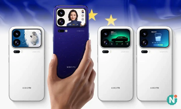 Persbeeld van de Europese Xiaomi 18 Pro Max