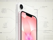 Apple iphone 17e met a20 chip op achtergrond