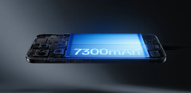 OnePlus 15 met 7300 mAh grote silicium-koolstof batterij OnePlus 15 met 7300mAh grote silicium-koolstof batterij