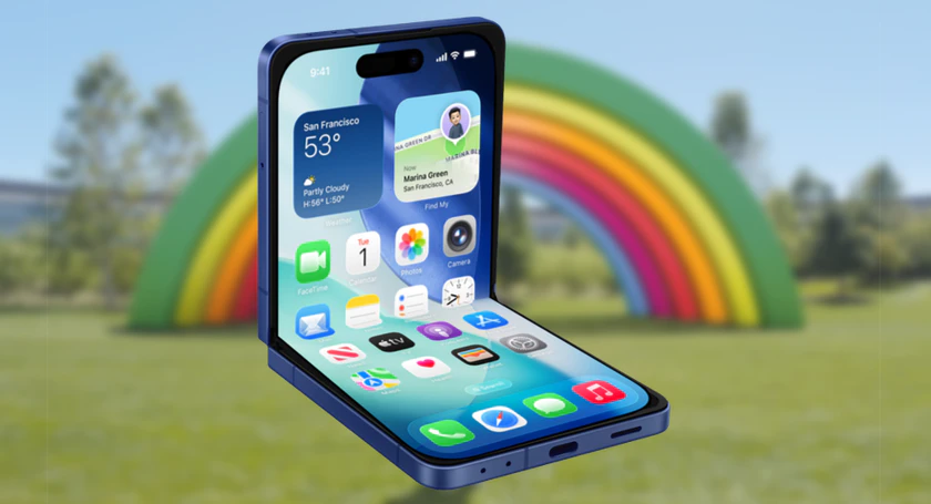 Iphone flip rumoured