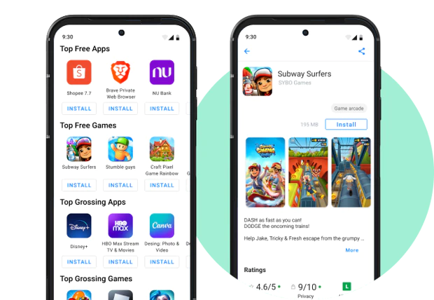 /e/OS App Lounge privacy ratings overview /e/OS App Lounge privacy ratings overview