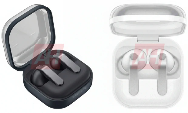 Render van de Samsung Galaxy Buds 4 en Buds 4 Pro