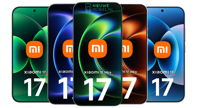 Xiaomi 17 and 17ultra renders leaked by nieuwemobielnl